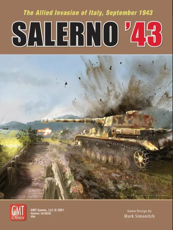 Salerno 43 (GMT Games) cover