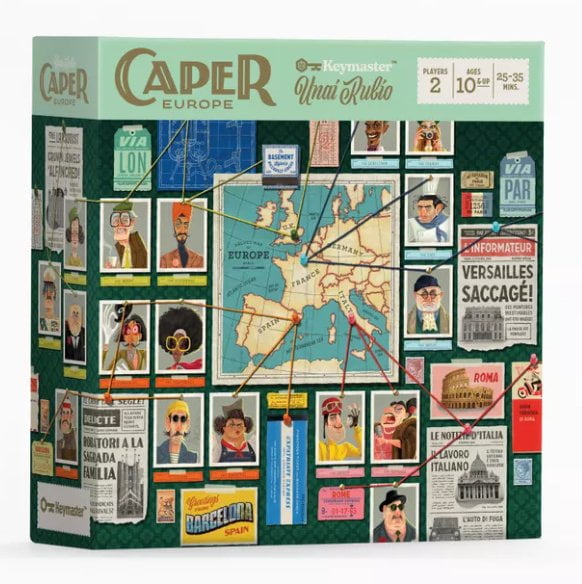 Caper Europe (Keymaster Games) cover