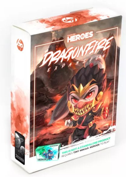 Tiny Ninjas Heroes: Dragonfire Expansion (2niverse Games) box