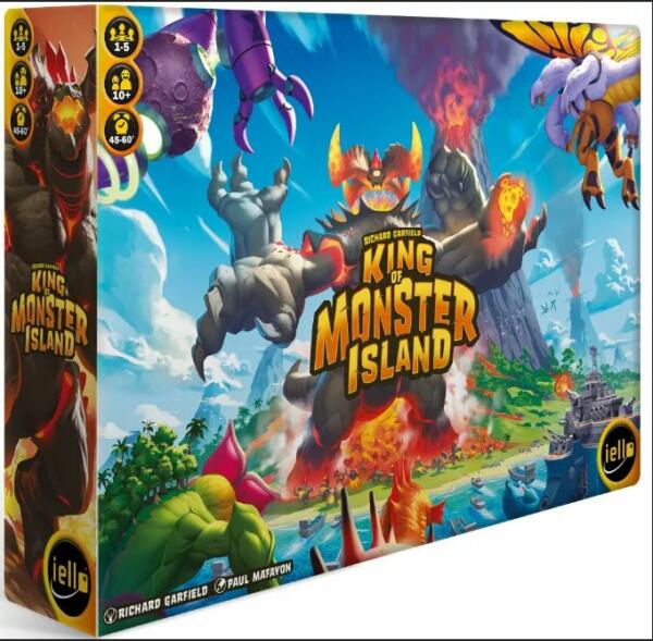 King of Monster Island (Iello / Richard Garfield) box