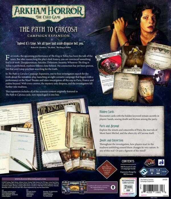 AH Card Game - The Path to Carcosa Campaign Expansion cover