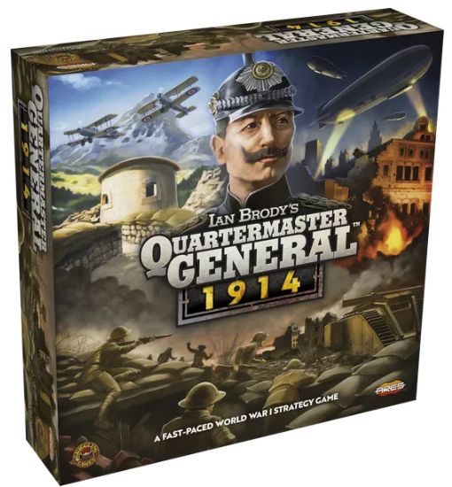 Quartermaster General 1914 (Ares Games) cover