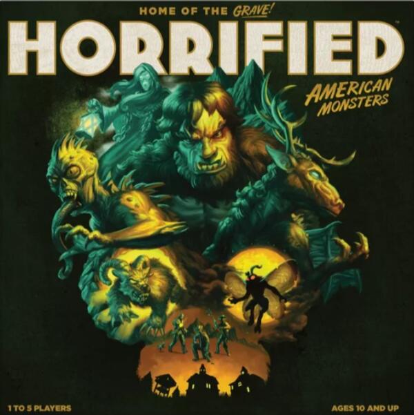 Horrified American Monsters (Ravensburger) cover