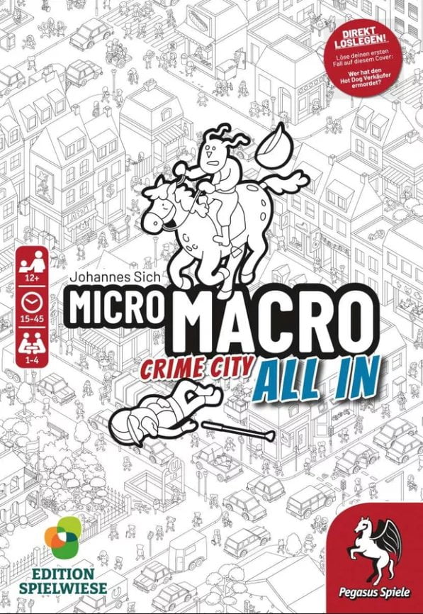 MicroMacro Crime City All In (Pegasus Spiele) cover