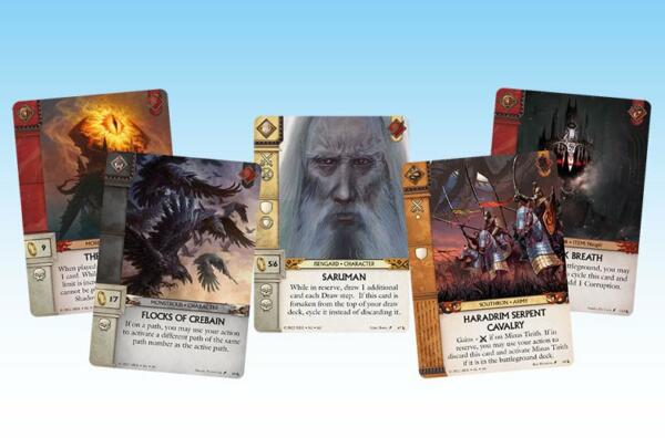 War of the Ring The Card Game (Ares Games) cards