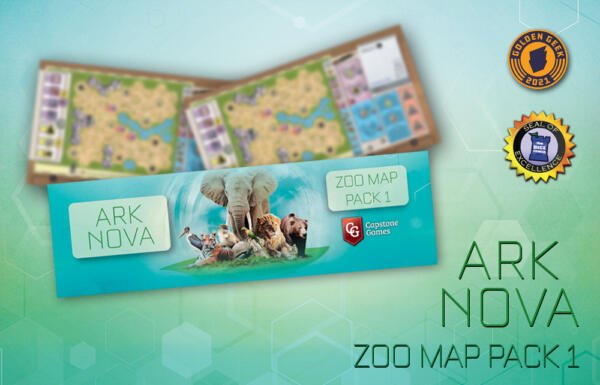 Ark Nova Zoo Map Pack (Feuerland Spiele)