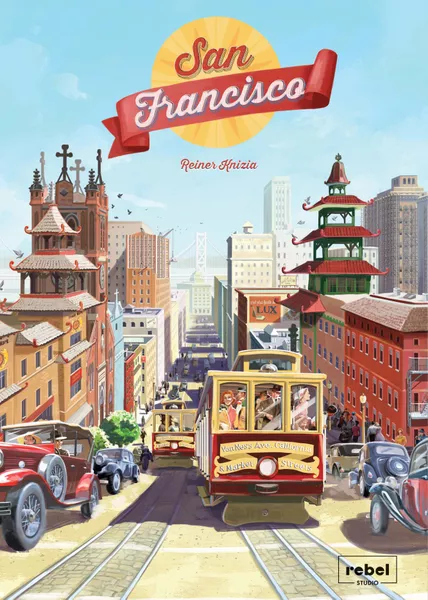San Francisco (Reiner Knizia / Rebel) cover