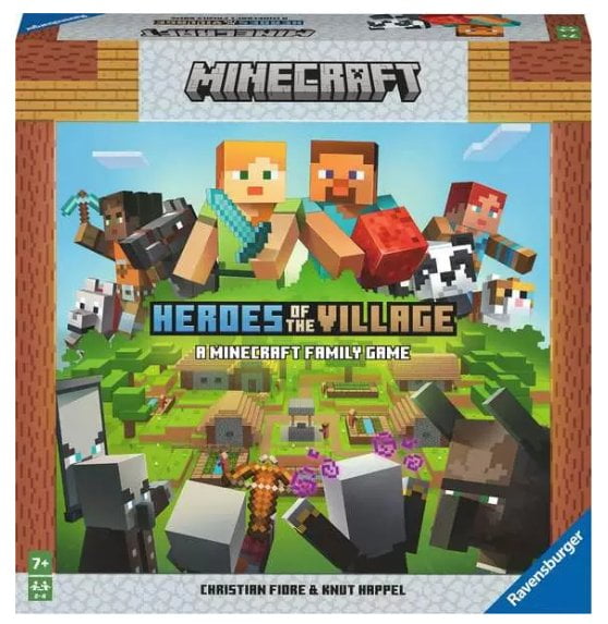 Minecraft Heroes of the Village (Ravensburger) cover