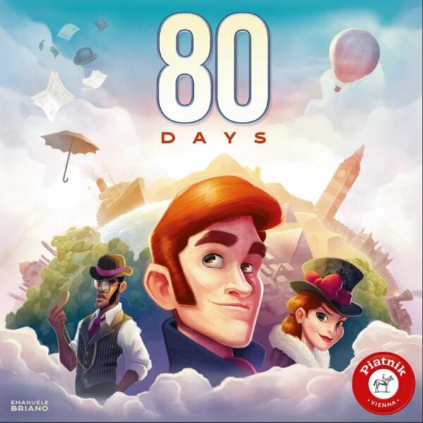 80 Days Board Game (Piatnik / German Edition) cover