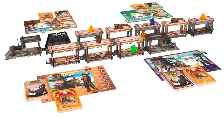 Colt Express Couriers & Armored Train Expansion (Ludonaute)