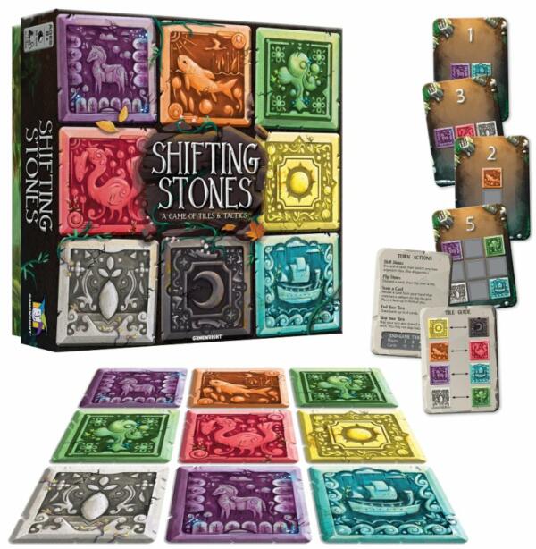Shifting Stones (GameWright) components