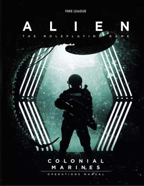 Alien RPG: Colonial Marines Operations Manual (Free League) cover
