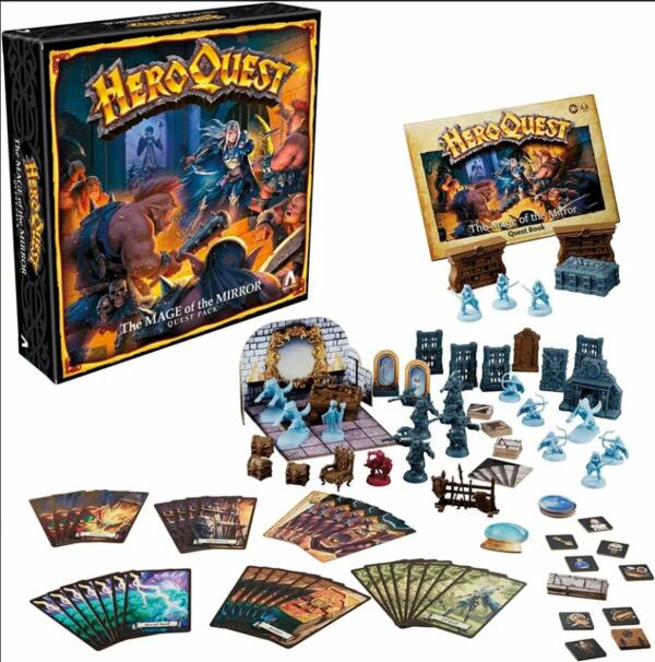 HeroQuest: Mage of Mirror (Avalon Hill) components
