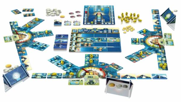 New Eden Board Game (Schmidt Spiele) components