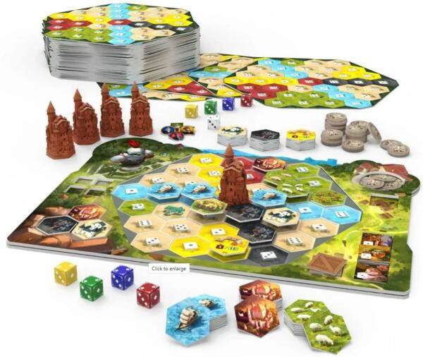 The Castles of Burgundy Special Edition (Alea) components