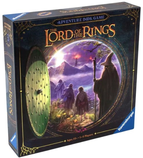 Lord of the Rings Adventure Book Game cover