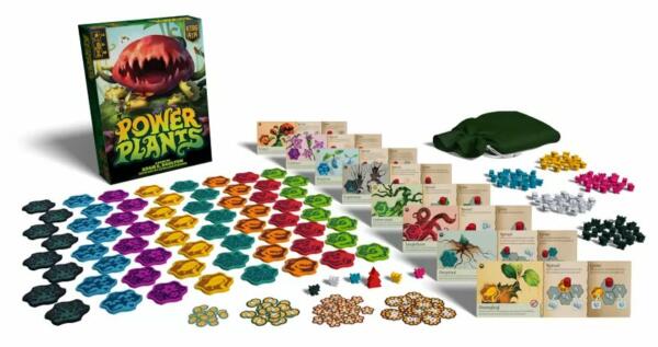Power Plants Deluxe Edition (Kids Table BG) components