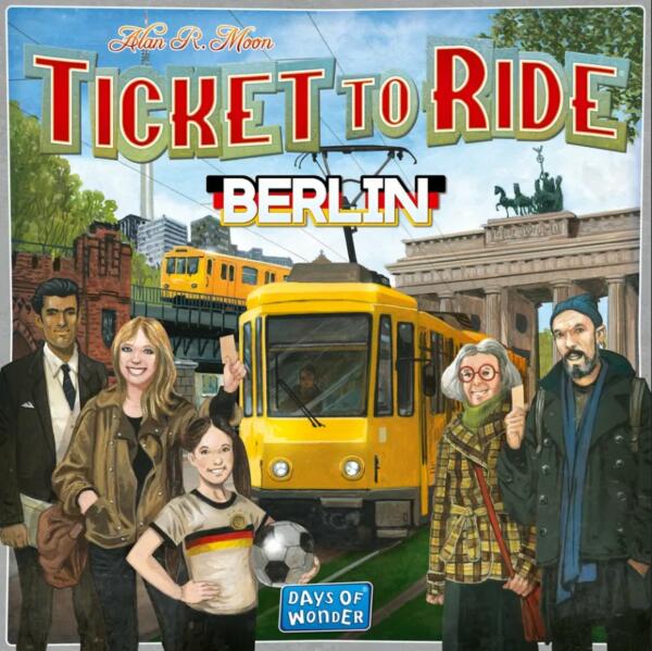 Ticket to Ride Berlin (Days of Wonder) cover