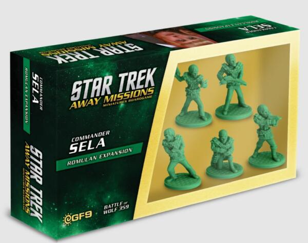 Star Trek Away Missions: Commander Sela Box