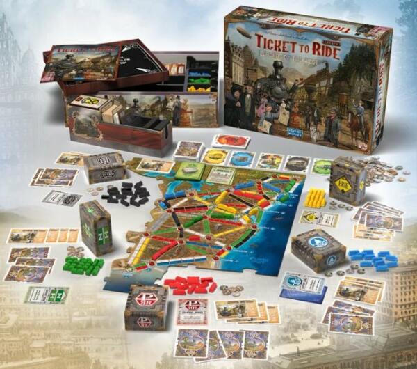 Ticket to Ride Legacy Legends of the West (Days of Wonder) cover