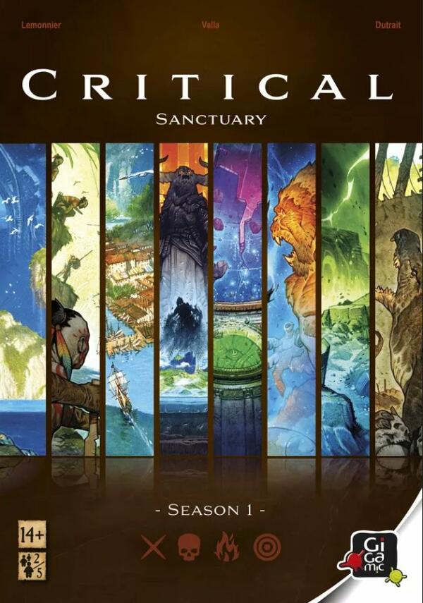 Critical Sancturary (Gigamic) Season 1 Cover