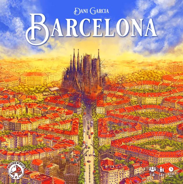 Barcelona Board Game (Board & Dice) cover