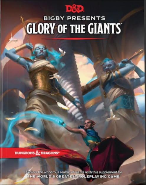 D&D Bigby Presents – Glory of the Giants (Wizards of the Coast) cover