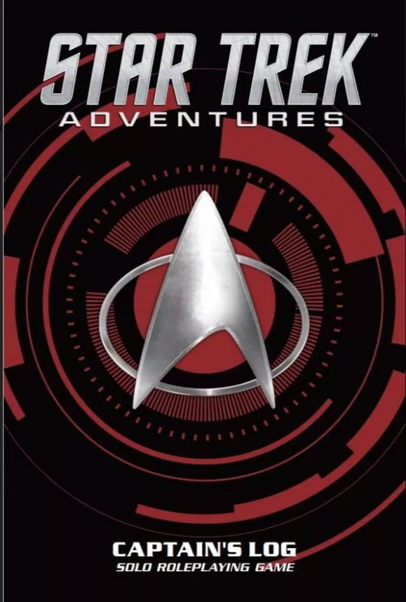 Star Trek Adventures: Captain's Log Solo RPG (TNG Edition) cover