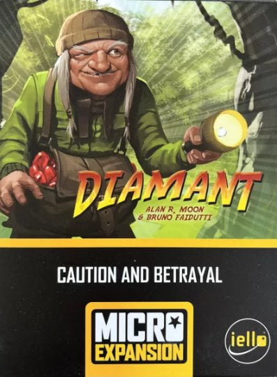 Diamant Board Game: Caution and Betrayal Expansion cover