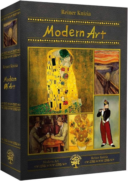 Modern Art Dicetree Games / R. Knizia box