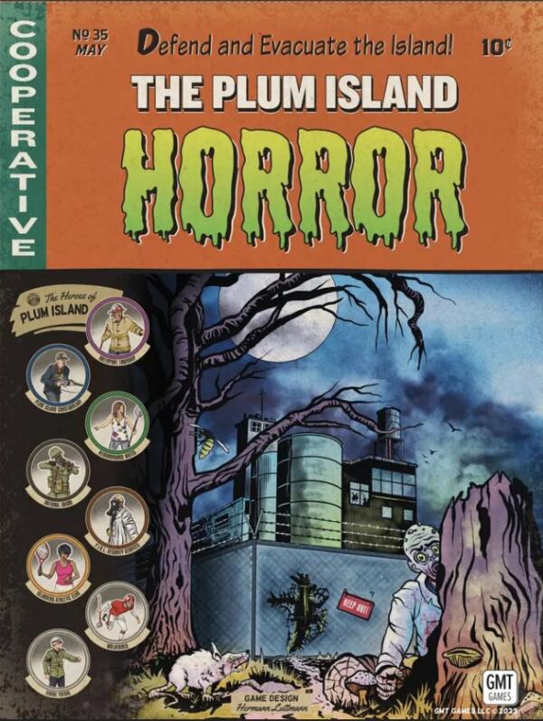 The Plum Island Horror (GMT Games) cover