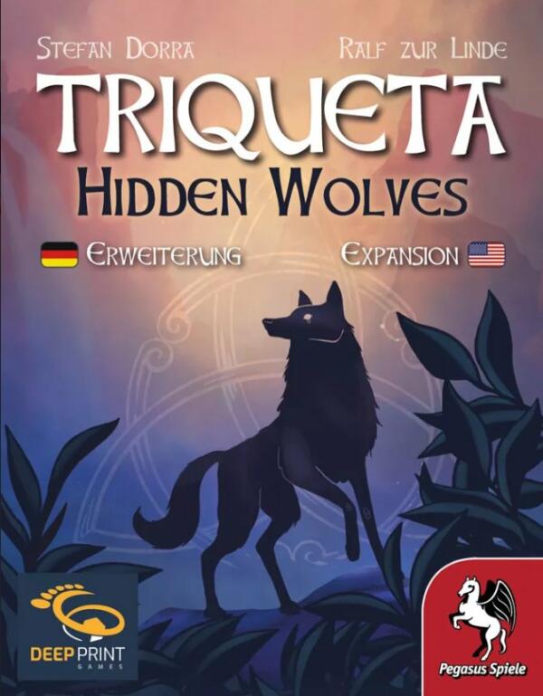 Triqueta: Hidden Wolves (Deep Print Games) box