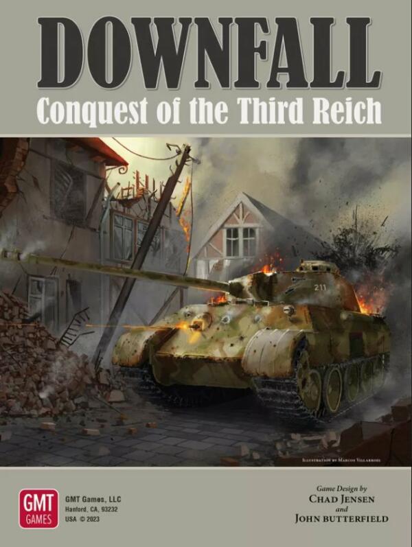 Downfall: Conquest of the Third Reich, 1942-1945 (GMT Games) cover