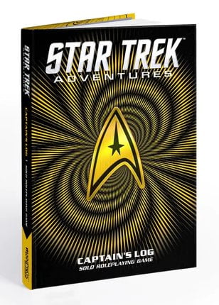 Star Trek Adventures: Captain's Log Solo RPG (TOS Edition) cover